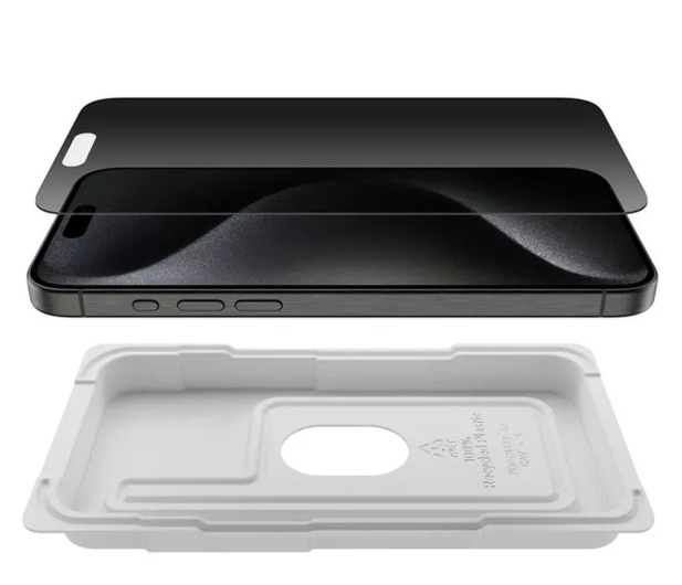 BELKIN Szkło ochronne ScreenForce Invisiglass Privacy iPhone 16pro Max OVA170hq - 1287242 - zdjęcie 2